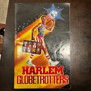 Vintage 1986 Harlem Globetrotters 60th Season Official Program Yearbook - Retro
